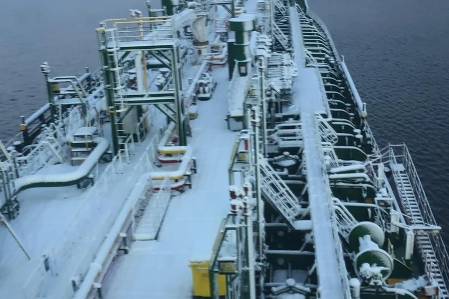 Ice Conditions off the Coast of Sweden